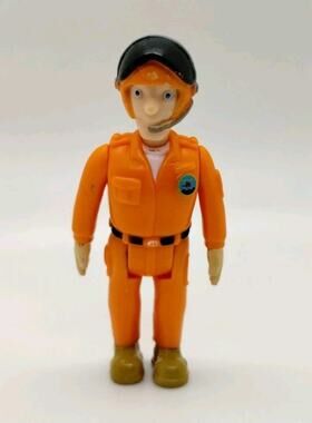 2009 Prism Toys - Fireman Sam Pilot Tom Thomas 2.5" Action Figure